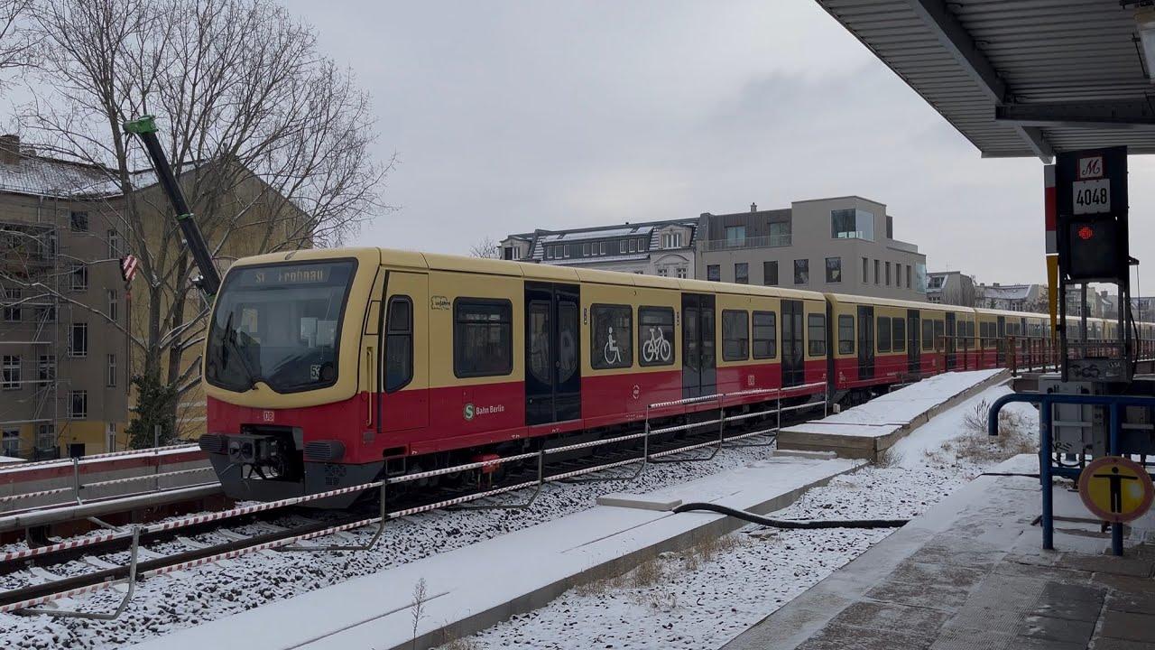 S-Bahn S1 DBAG Class 481 an der Wollankstraße | S-bahn S1 DBAG Class 481 at Wollankstraße
