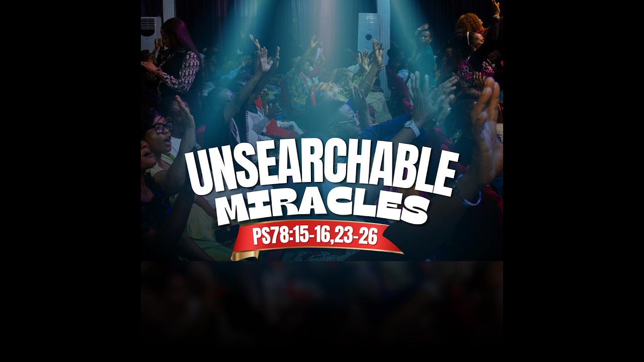 SUNDAY SERVICE (UNSEARCHABLE MIRACLES) SECOND SERVICE #potterstabernacleministry