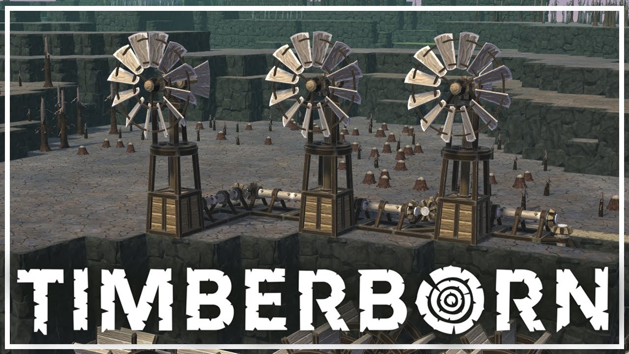HARNESSING THE POWER OF THE WIND | Timberborn | Episode 6