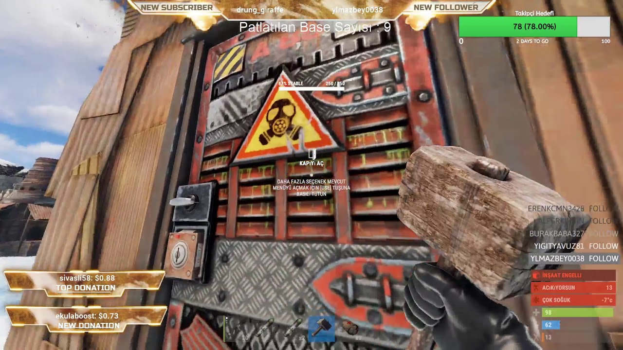 Best Eco raid - Efsane Loot - Rust Solo