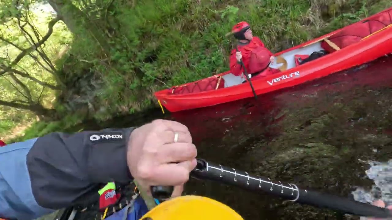 Lower Tryweryn, Open Canoe, May 2025