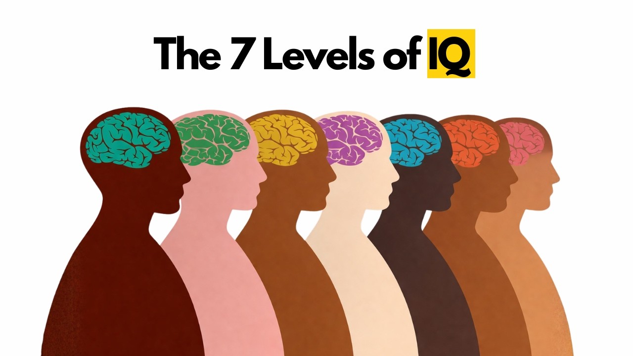 7 уровней IQ: 7-й &mdash; самый редкий (по объяснениям психологии)