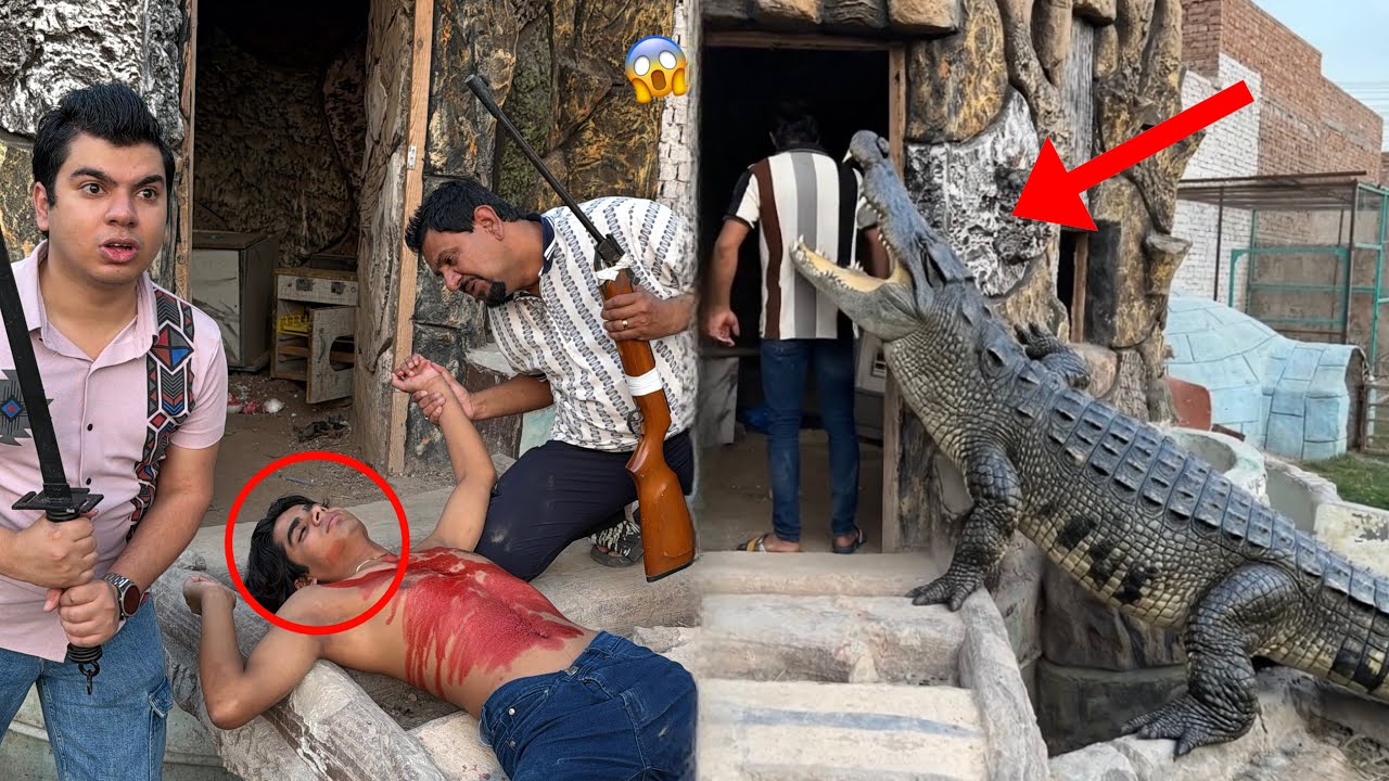 Subhan Ka Sath Crocodile Ny ya Kia Kra 😭 
