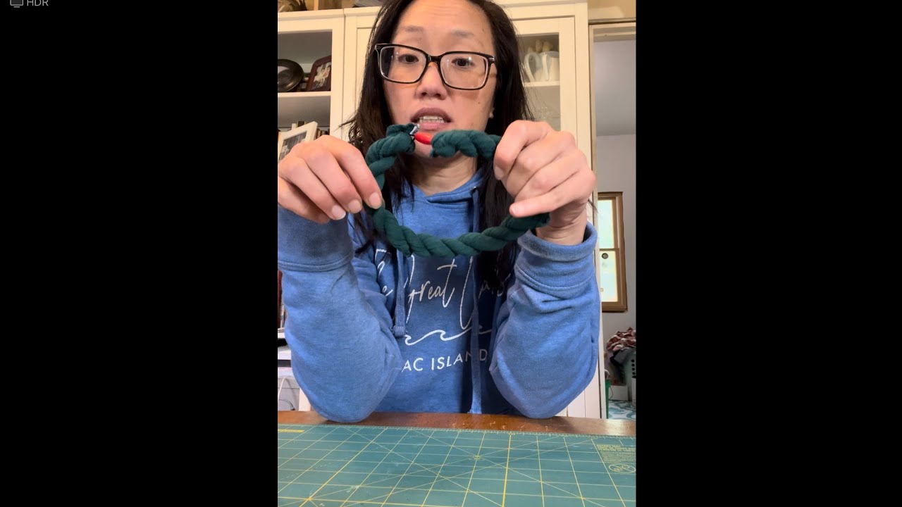 DIY sensory chew necklace