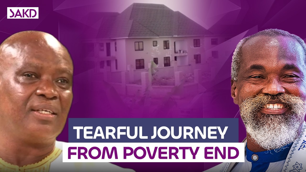 A REAL ESTATE AND HOTEL OWNER TEARFULLY SHARES HOW ADOM NYAME HAS LIFTED HIM FROM A LIFE OF POVERTY