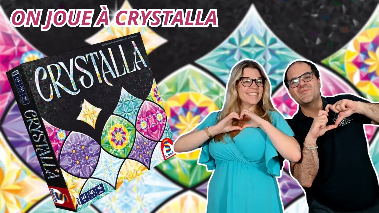 { Règles Et Partie } ON JOUE À CRYSTALLA | Jeu De Société | Schmidt