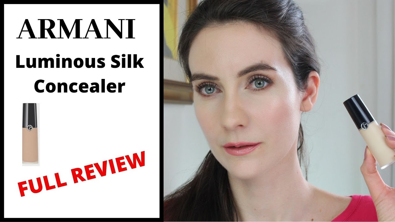 NEW ARMANI LUMINOUS SILK CONCEALER | FULL REVIEW | Angela van Rose