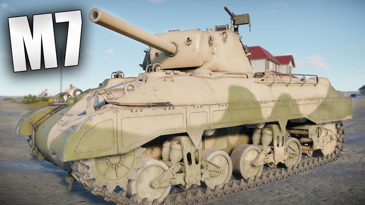 БЫСТРЫЙ ОБЗОР НОВОГО ЛОУРАНГА M7 | War Thunder 