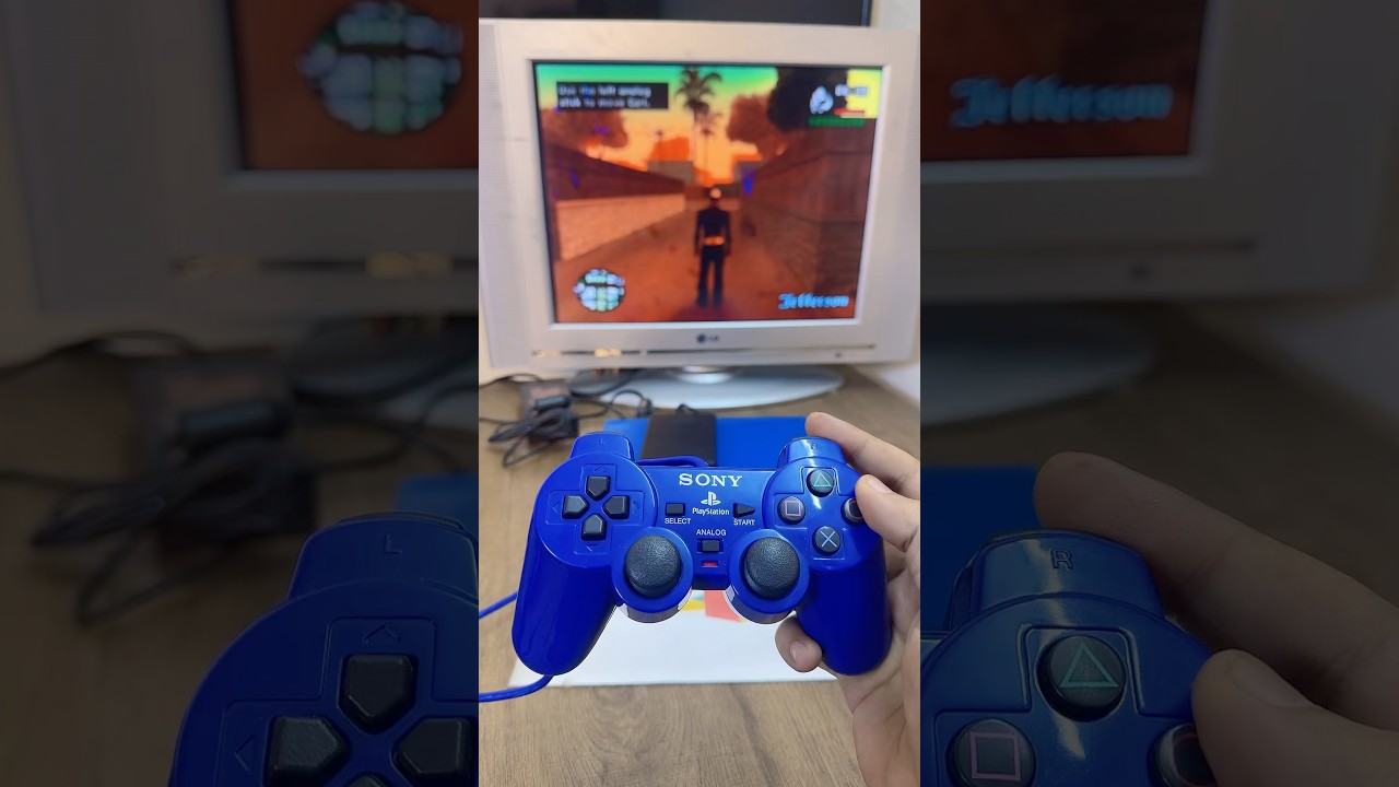 PS2💙 GTA SAN ANDREAS ✨⭐️ #gtasanandreas #retrogaming