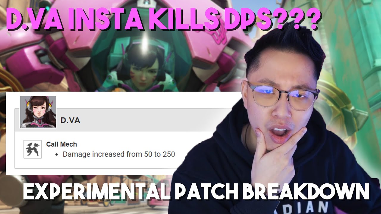 D.VA INSTA KILLS DPS? | Experimental Patch Breakdown for April 15, 2021