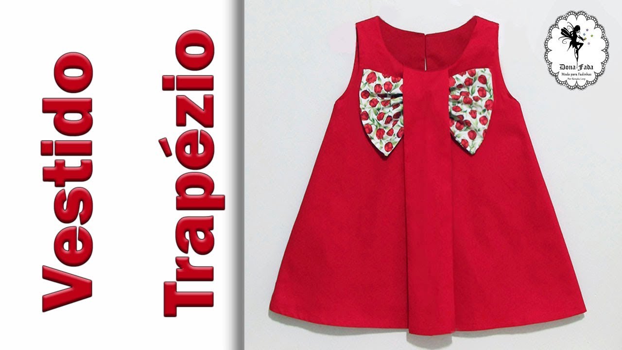 Vestido Trapézio   Alterando o Molde Base  - Vídeo 3