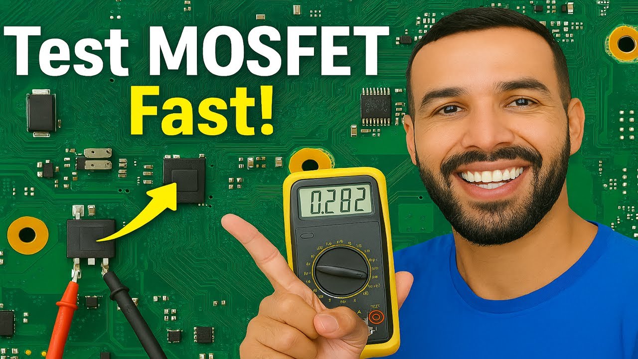 Is Your MOSFET N-Channel or P-Channel? Find Out Fast - How to Test Mosfet Using Multimeter