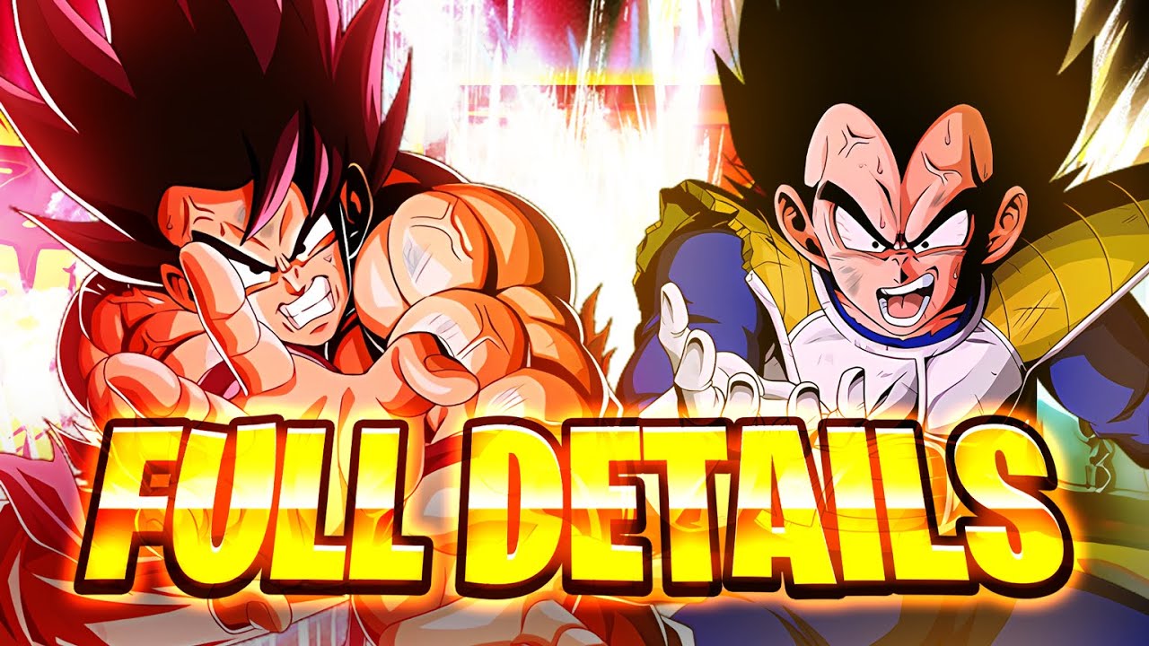 Saiyan Saga EZA's! FULL DETAILS for STR Kaioken Goku and TEQ Great Ape Vegeta! (Dokkan Battle)