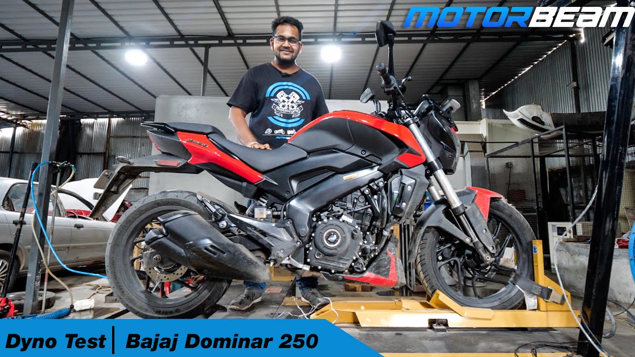 Bajaj Dominar 250 Rzeczywista moc &ndash; test na hamowni | MotorBeam