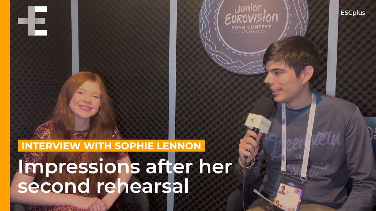 ESCplus interviews Sophie Lennon (Ireland 2022) - Junior Eurovision Song Contest 2022