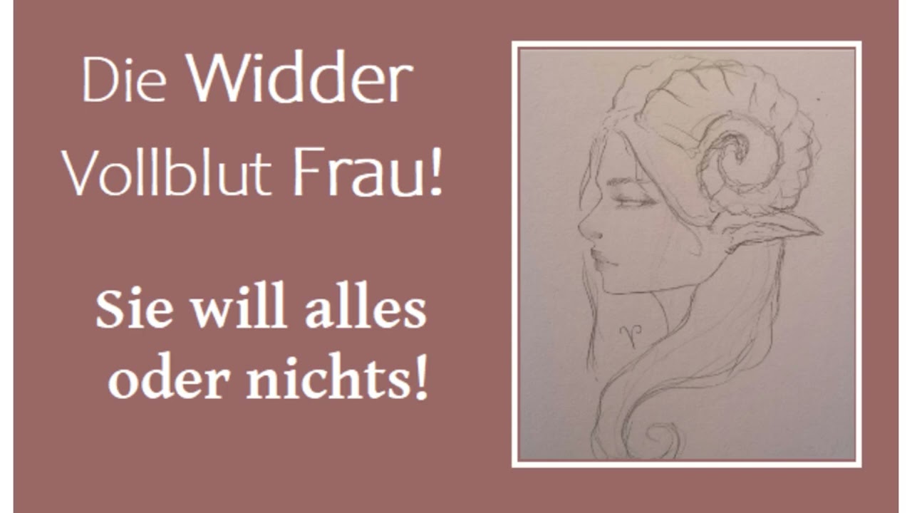 Die Widder Frau 🐏 ist herausfordernd in ihrer Art und überdurchschnittlich intelligent