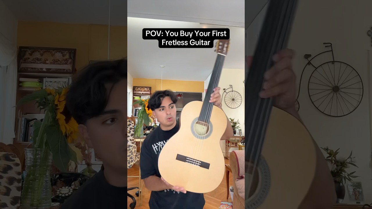 POV: You Buy Your First Fretless Guitar