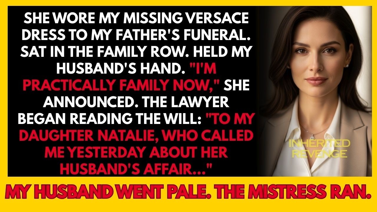 My Husband's Mistress Showed Up to My Father's Funeral in My Dress— But the Will Was Already Changed