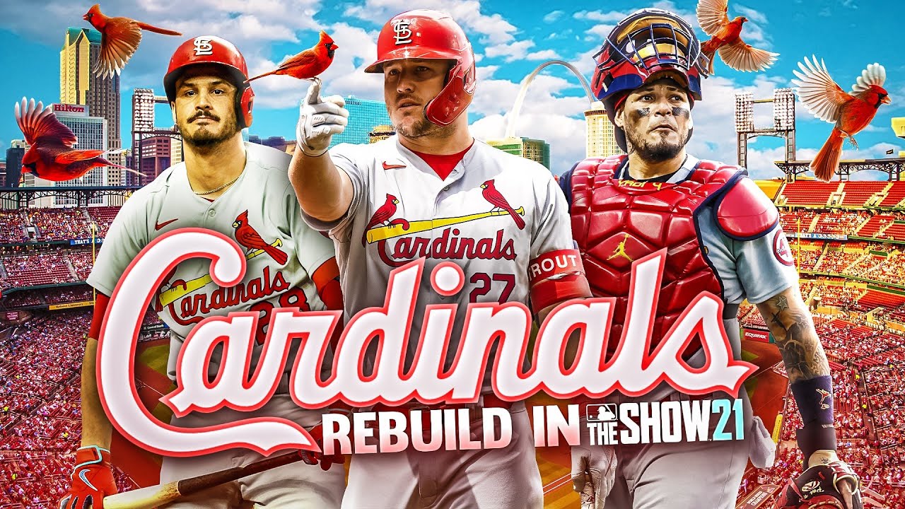ST  LOUIS CARDINALS REBUILD but i can't stop fleecing teams.. MLB The Show 21