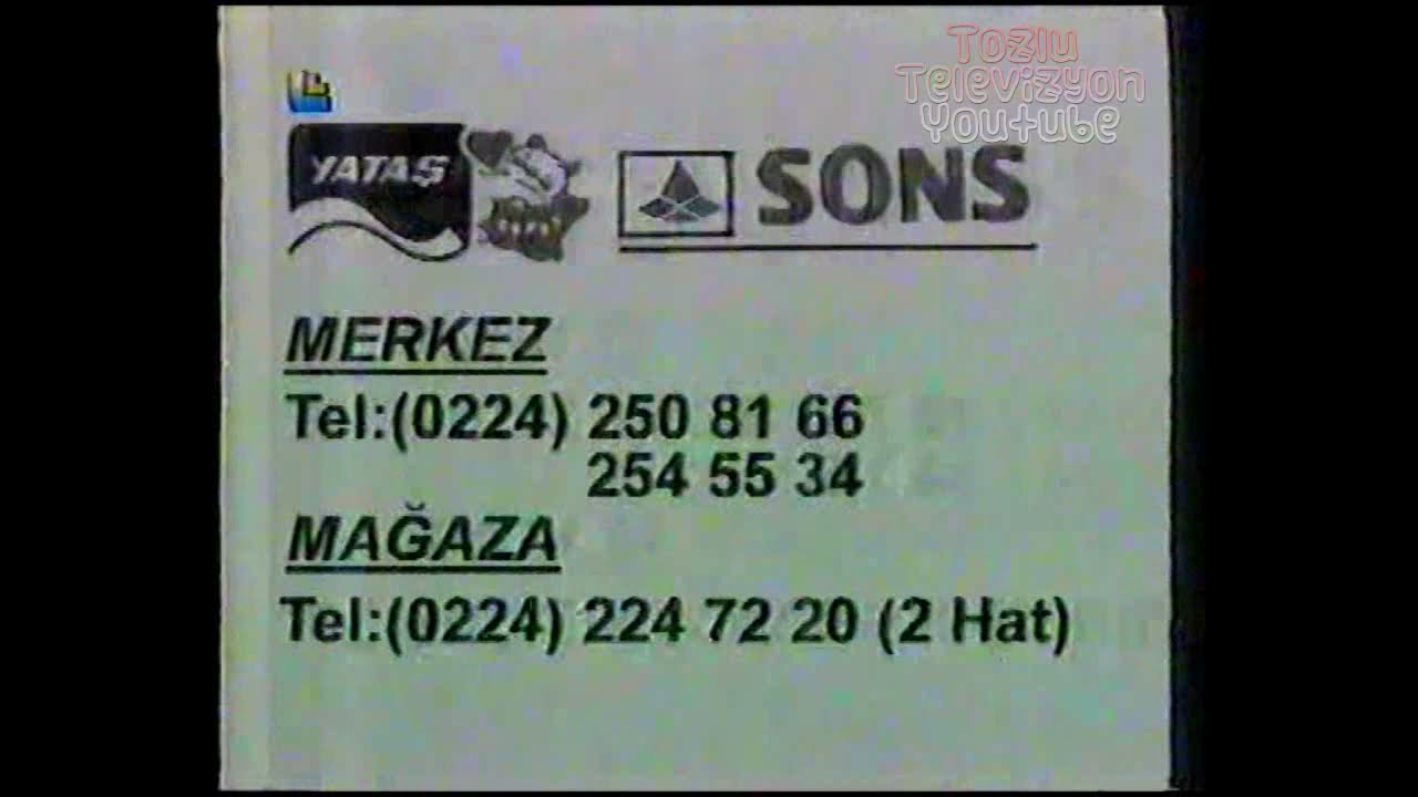 Bursa LINE TV Reklamlar 1998