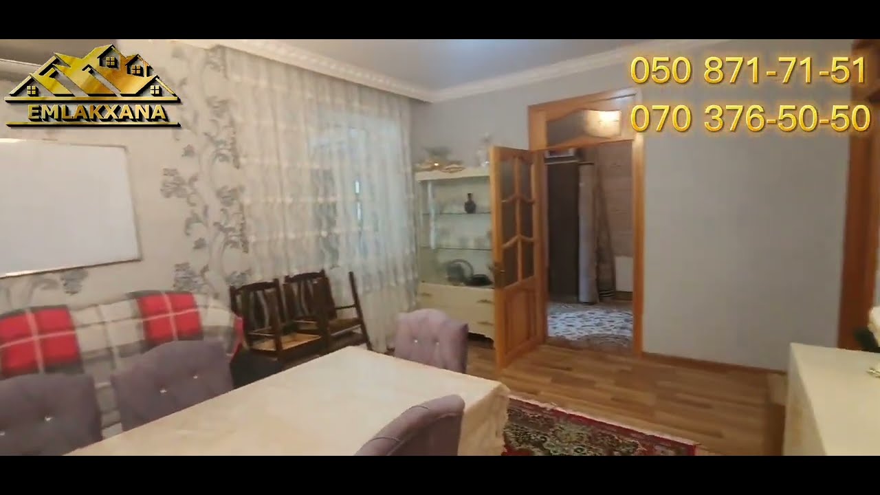 HOVSAN YOLU UZERİNDE UCUZ HEYET EVİ SATİLİR \ QUM ADASI \ 4 SOT 4 OTAQLİ 130 KV ELA TEMİR 95.000 AZN