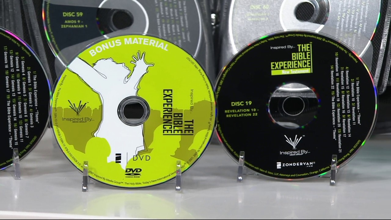 The Bible Experience Complete Bible on CD & DVD on QVC