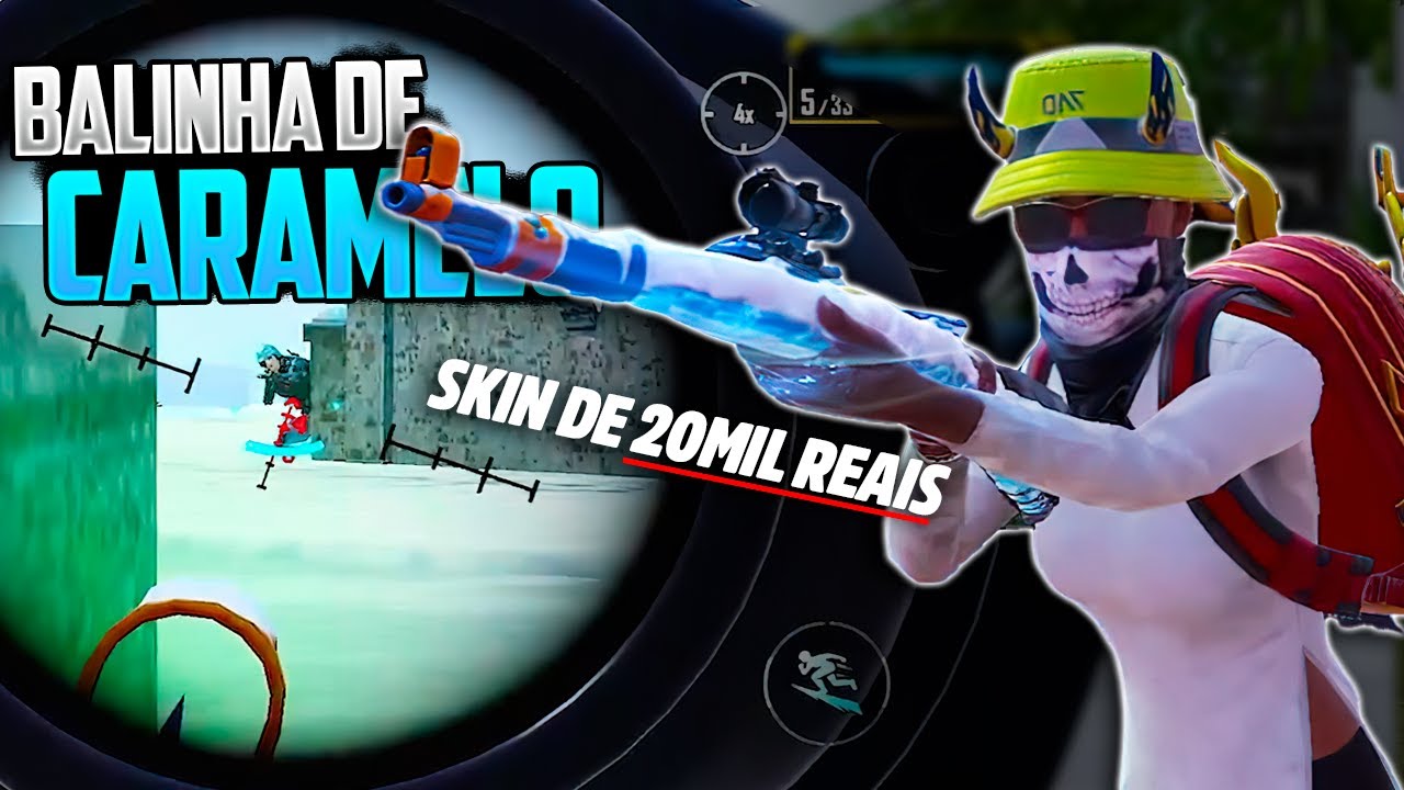 YOUTUBER GRINGO CHOROU AO VIVO PRA MINHAR KAR98 DE $20.000 - PUBG Mobile
