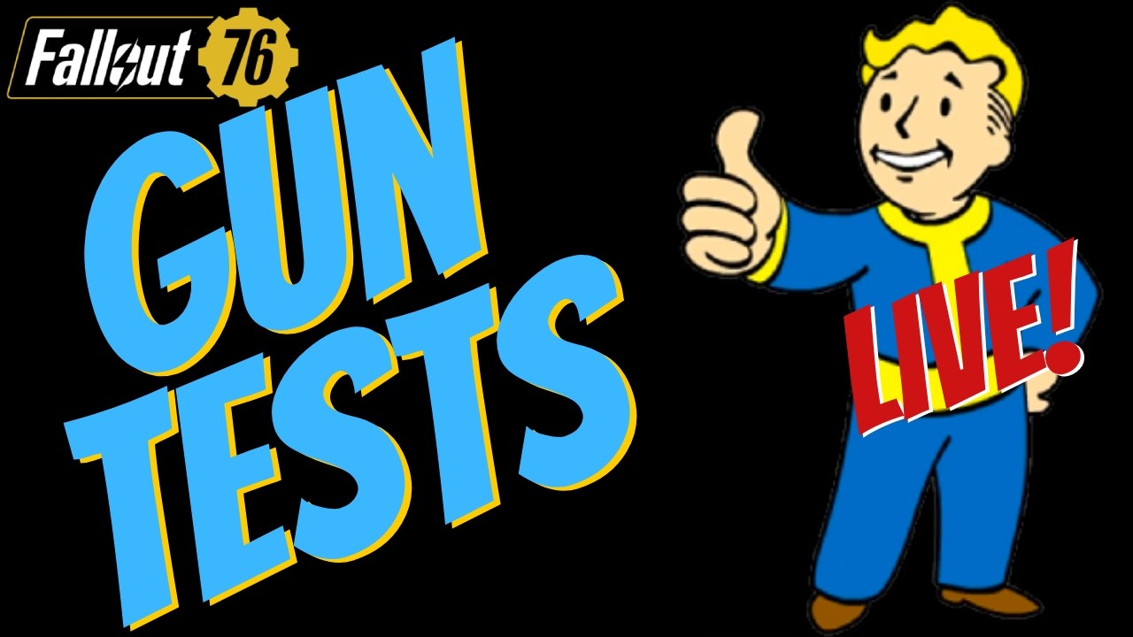 ▶️Fallout 76 Livestream - Weapon Testing & Next Character Discussion