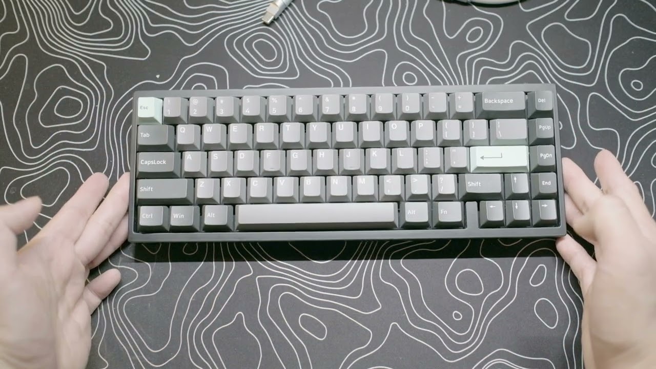 Bakeneko 65 by Cannon keys . Budget Endgame keyboard?