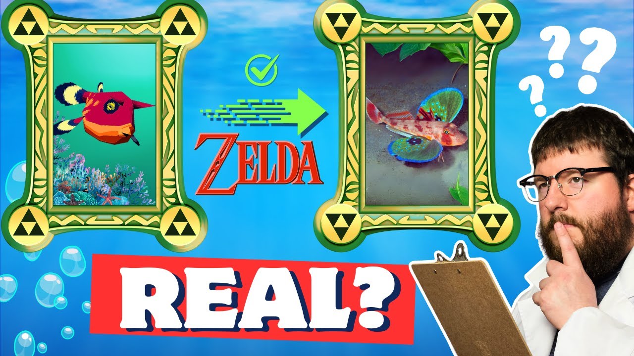 How Many Fish in Zelda are Actually Real? (It's more than you think!)