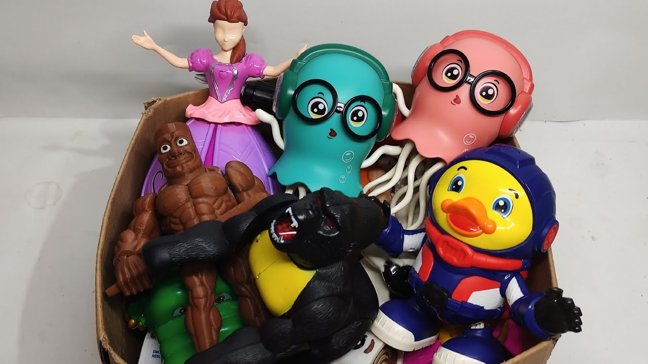 ASMR Unboxing Princess Doll Toy Set (Swing & Slide) | No Talking • Satisfying Sounds 7:28