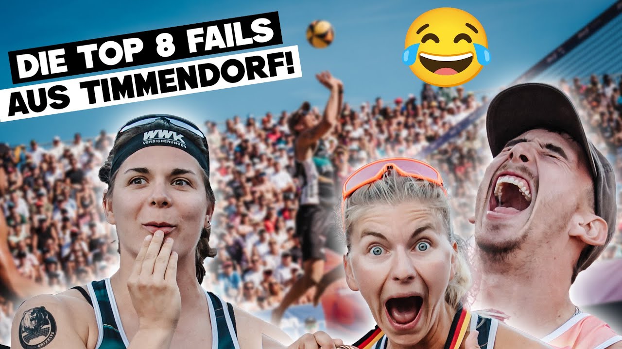 Die heftigsten FAILS von der Deutschen Beachvolleyball Meisterschaft in Timmendorf 😂😂
