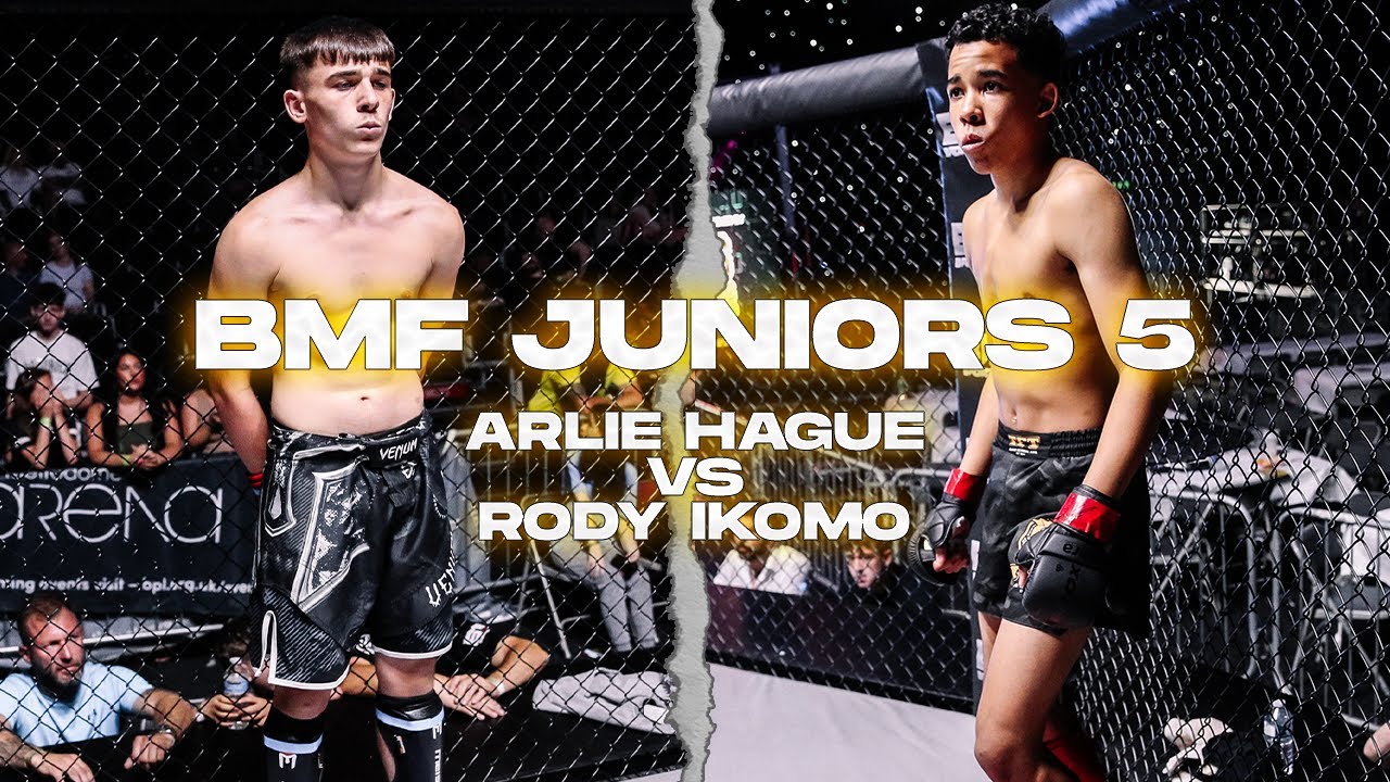 BMF JUNIORS 5 | Arlie Hague vs Rody Ikomo | Junior MMA