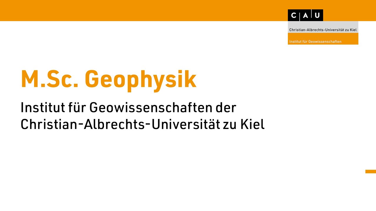 M.Sc. Geophysik