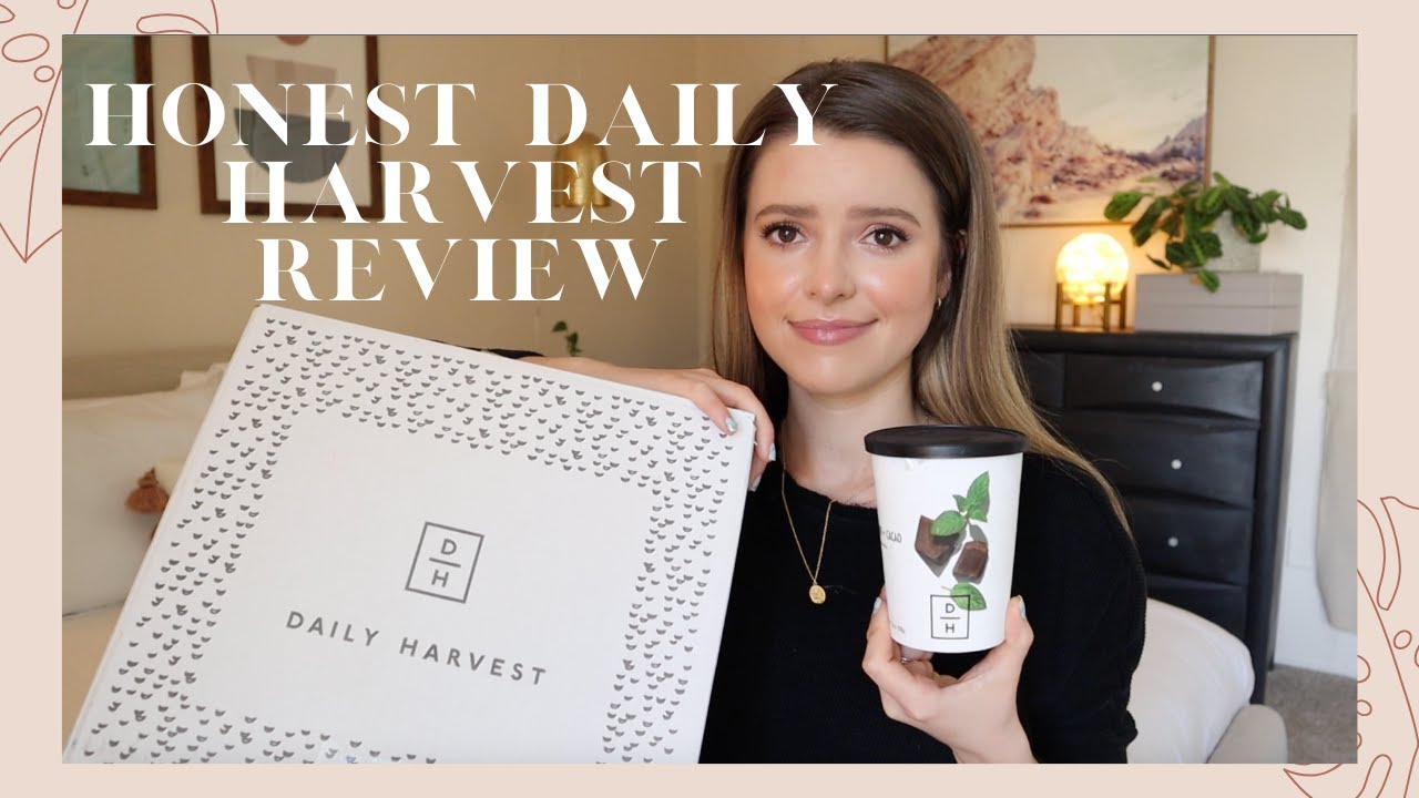 UNSPONSORED Daily Harvest Taste Test & Review | Is it Worth It?