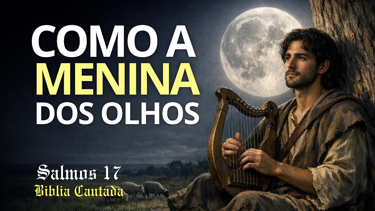 Guardado Como a Menina dos Olhos de Deus | Salmos 17 – Bíblia Cantada