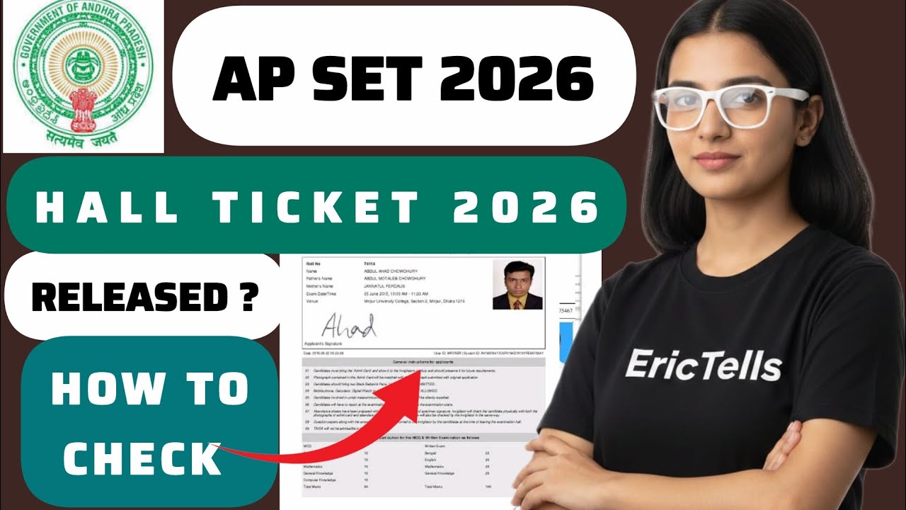 apset hall ticket 2026 | andhra pradesh set hall ticket 2026
