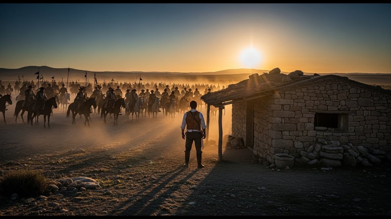 Un cowboy Ayudó a una Gitana... 400 Guerreros lo Rodearon al Amanecer