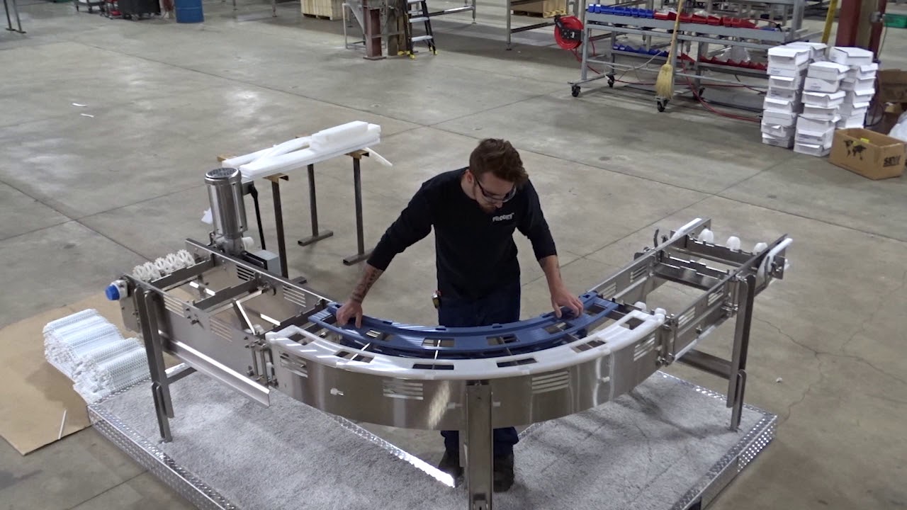 Sanitary MatTop Conveyor