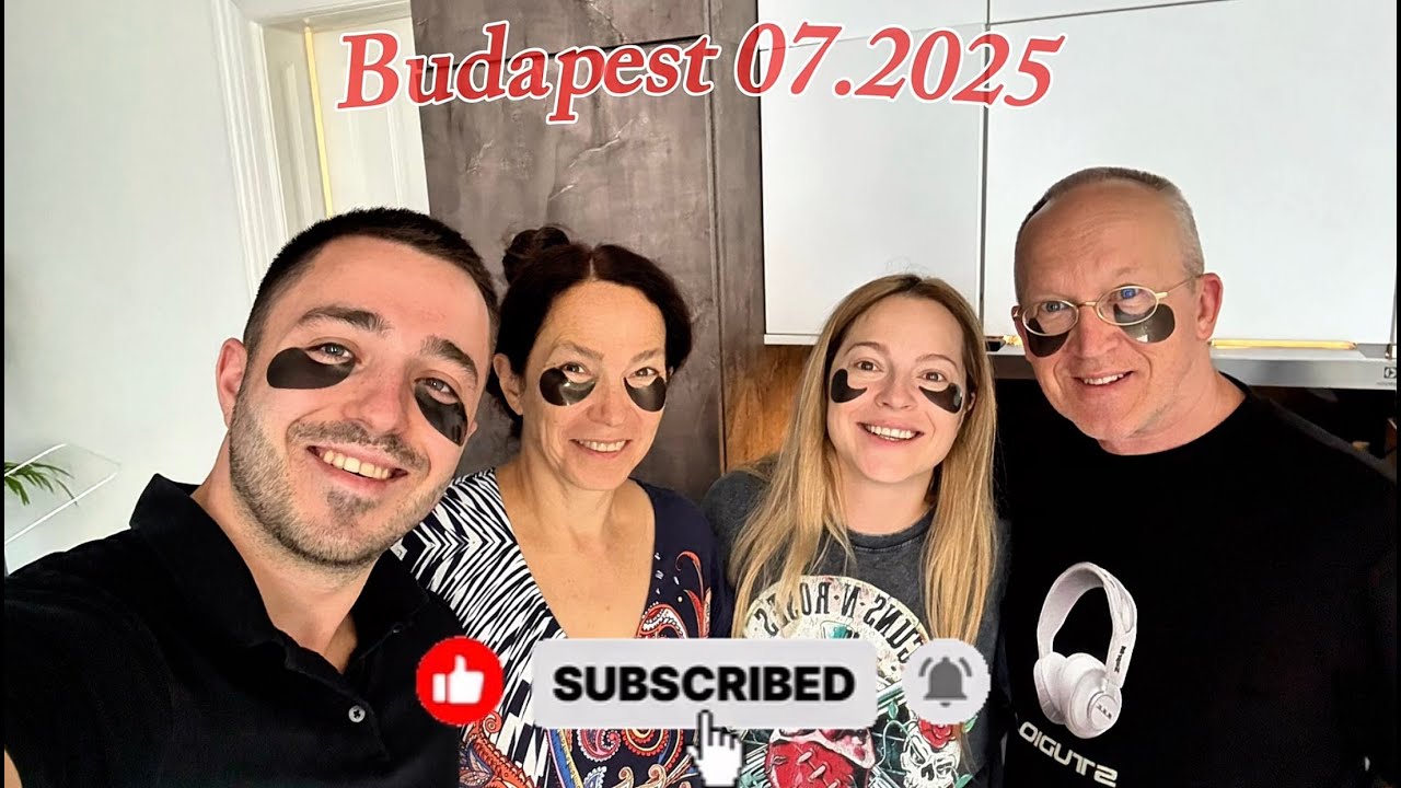 VLOG: Встреча с семьей в Будапеште, Венгрия. Июль 2025.