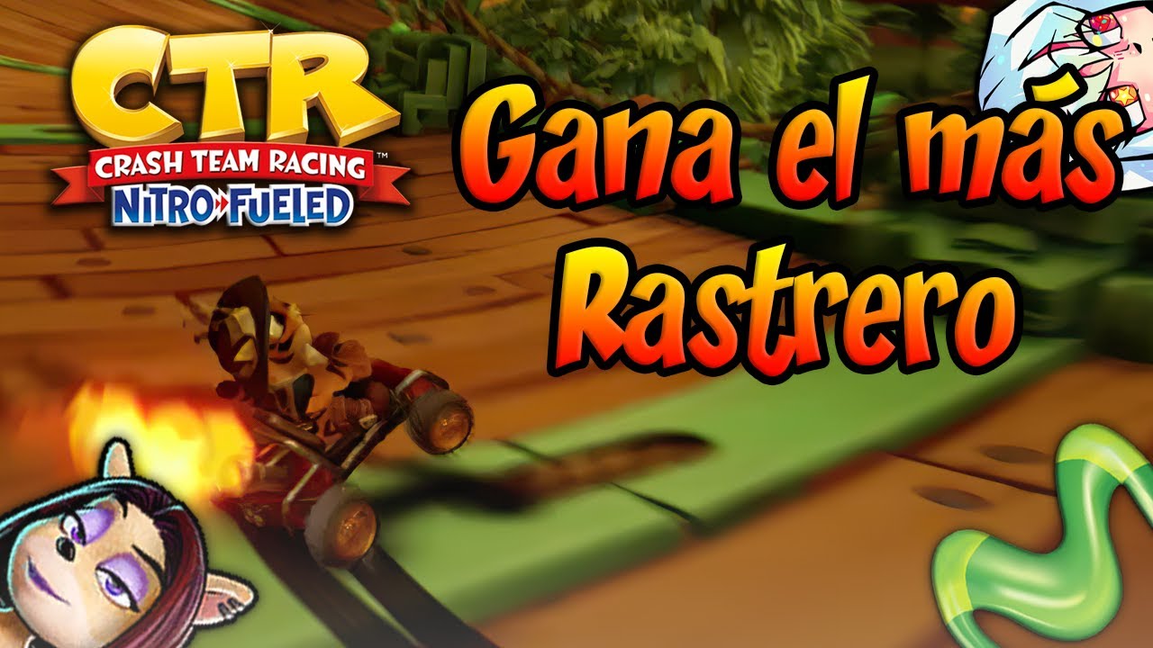 Sobrevivir contra Cracks y su Rastrerismo - Crash Team Racing Nitro Fueled | Modo Supervivencia