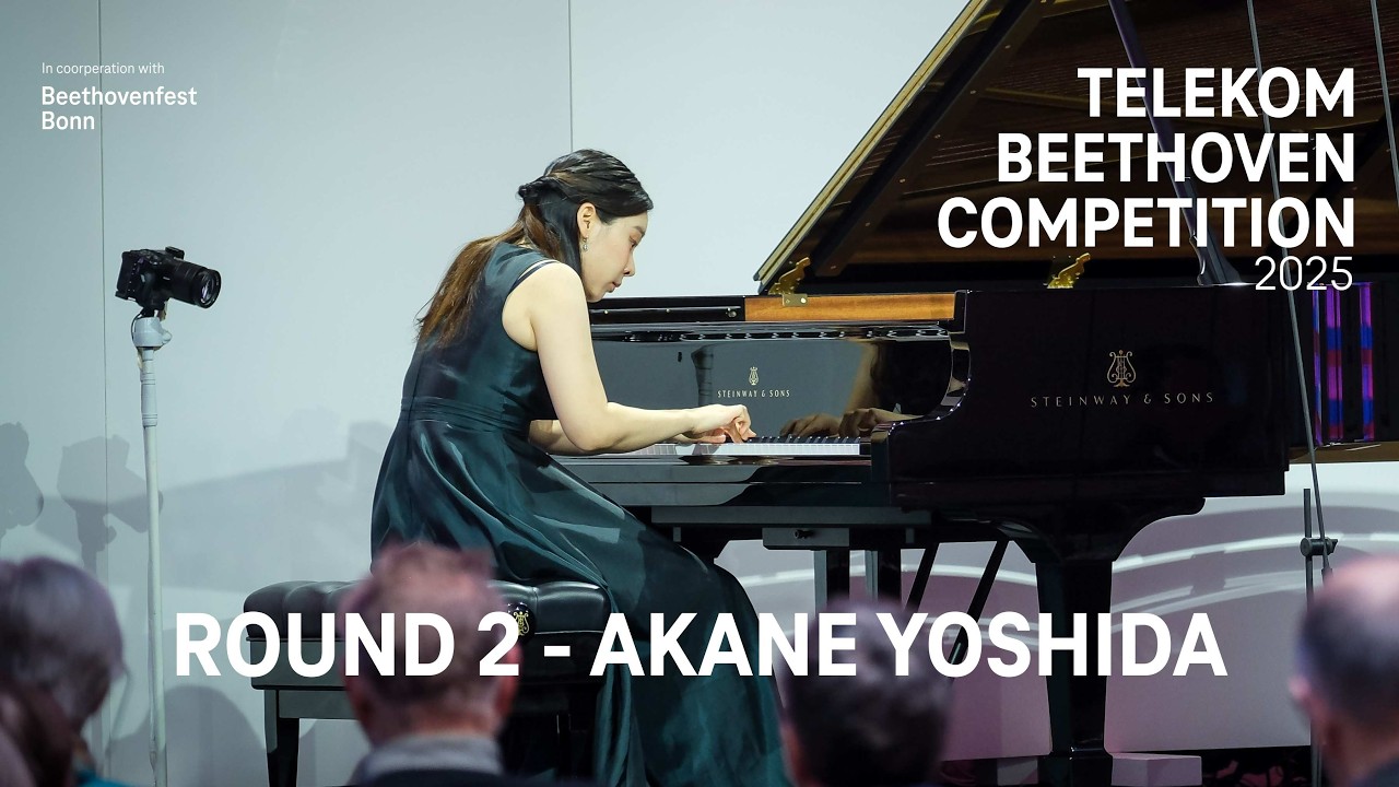 Telekom Beethoven Competition 2025 | Round 2 with Akane Yoshida