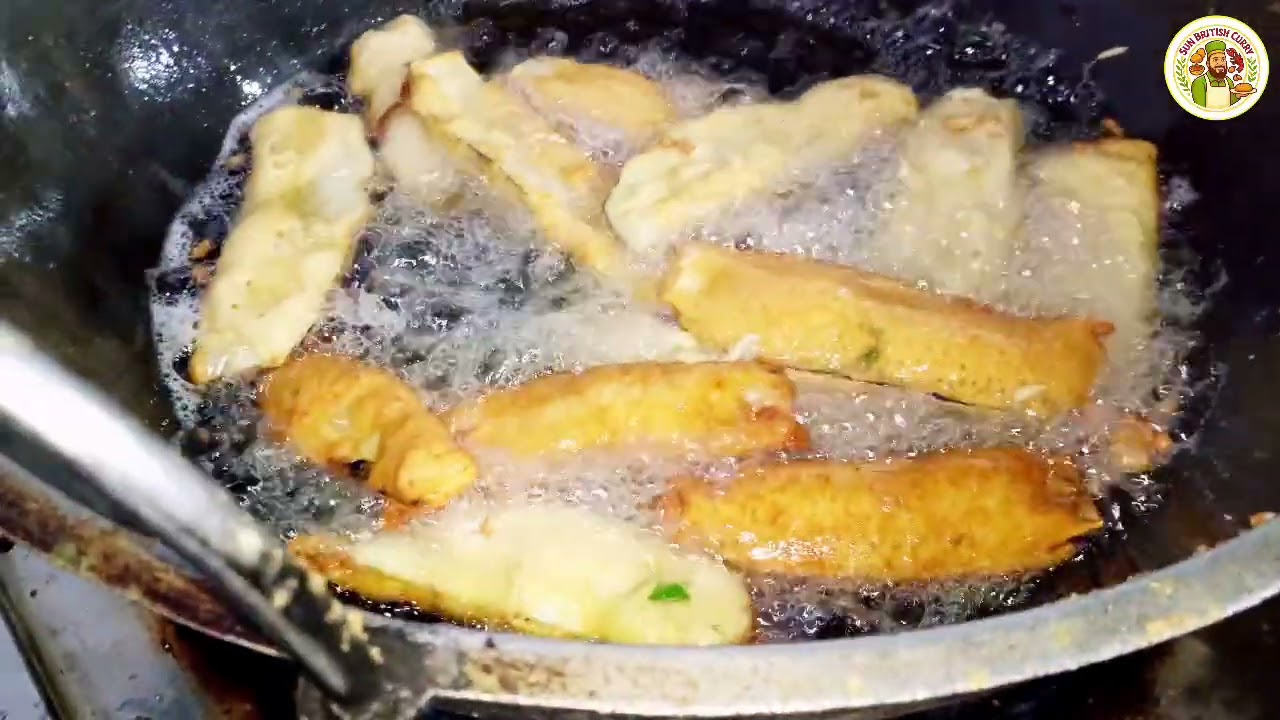 বেগুনি চাইনিজ রেস্টুরেন্ট ক্রিসপি বেগুনি রেসিপি | Chinese Style Beguni Recipe | Sun British Curry