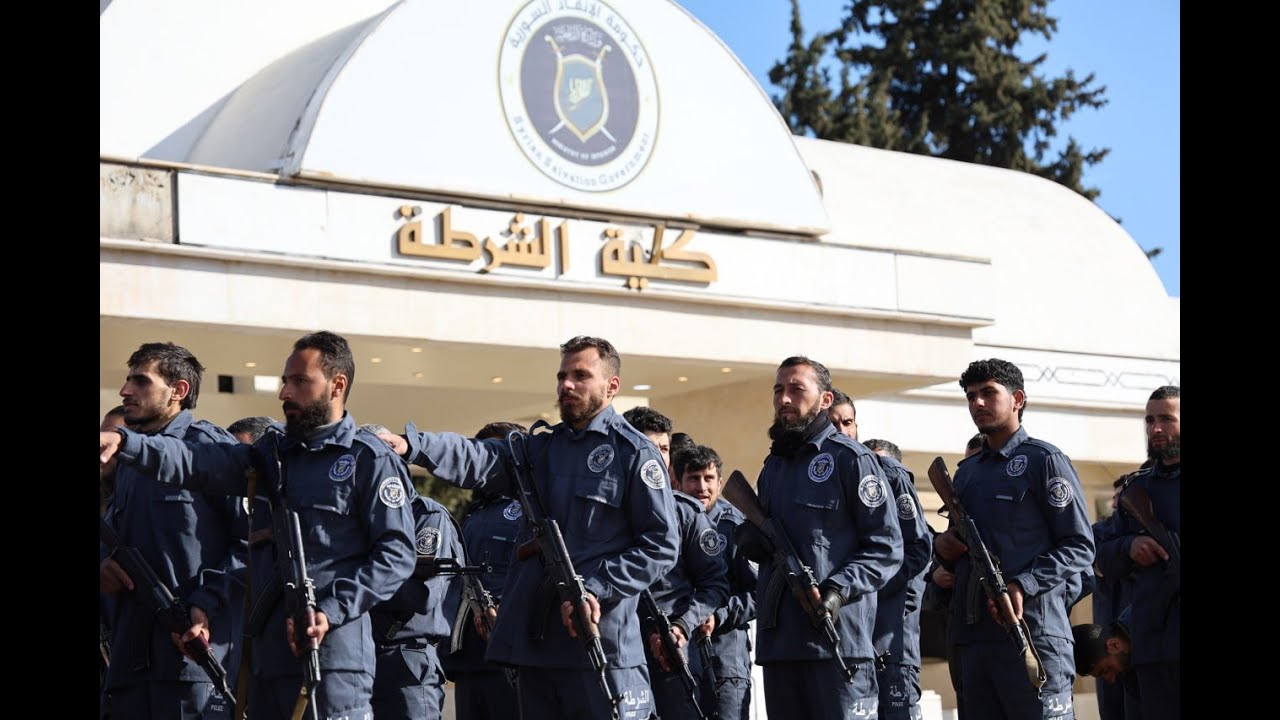 كلمة السيد وزير الداخلية المهندس علي كدة خلال تخريج دفعة من دورة طلاب كلية الشرطة في دمشق