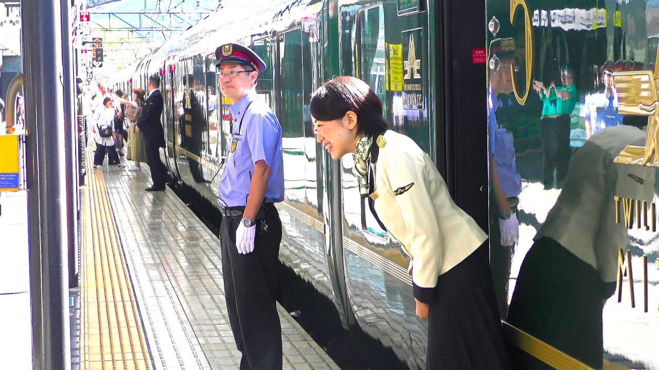 トワイライトエクスプレス瑞風　京都駅・大阪駅　20190925　Twilight Express MIZUKAZE 25Sep2019　#トワイライトエクスプレス瑞風　#瑞風　#みずかぜ