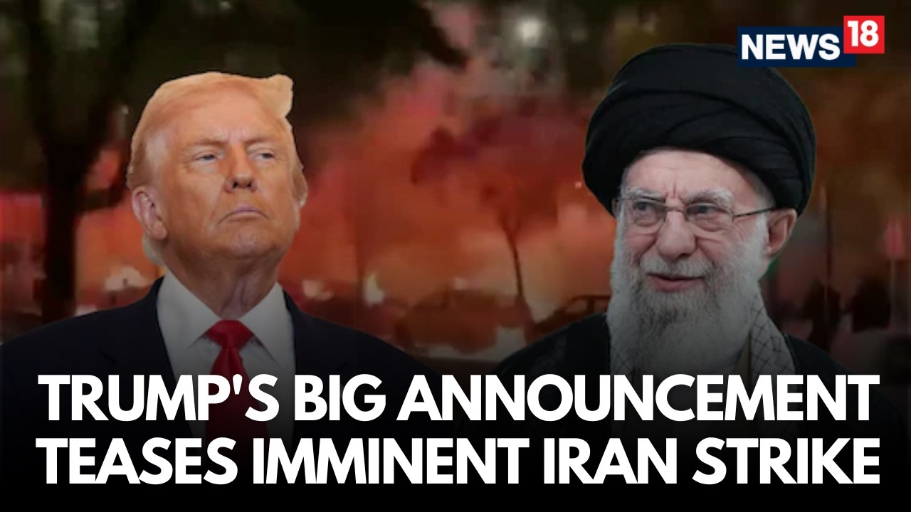 US Iran War Live | Trump’s Big Announcement Teases Imminent Iran Strike | Middle East | N18G