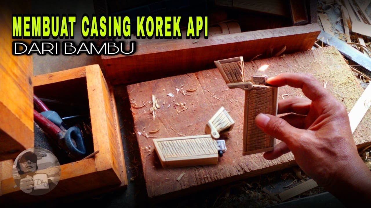 CARA MEMBUAT CASING KOREK API DARI BAMBU @VAN SOENDANESE