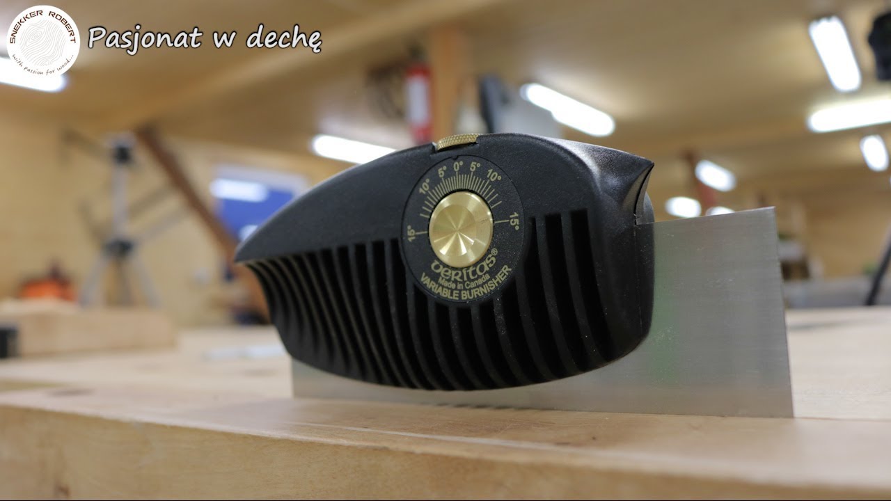 Jak naostrzyć cykliny w 10 sekund