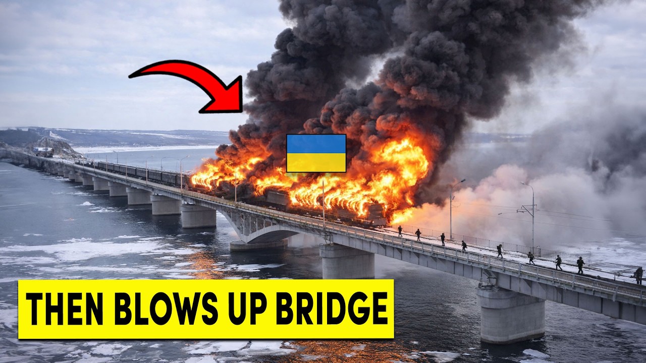 Russia seized Train carrying military equipment bound for Odessa&mdash;Then BLOWS up bridge