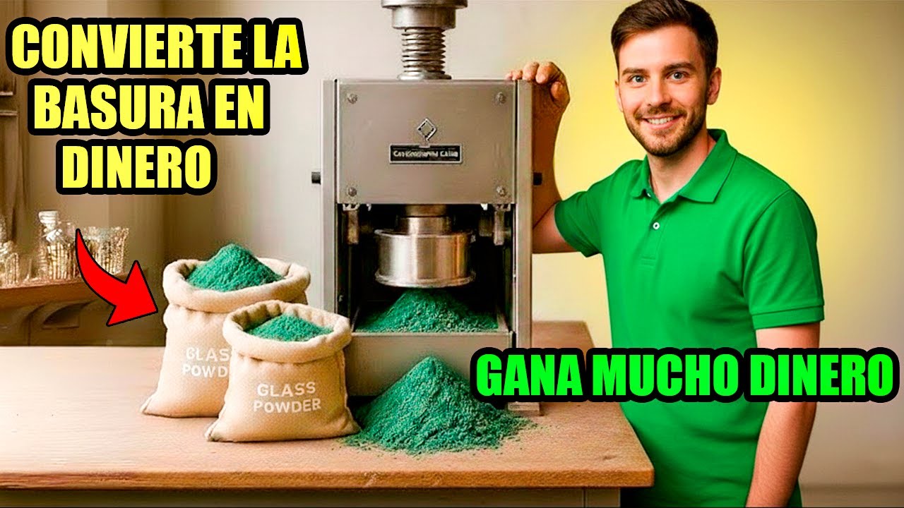 Esta máquina convierte la basura en dinero y nadie habla de ella